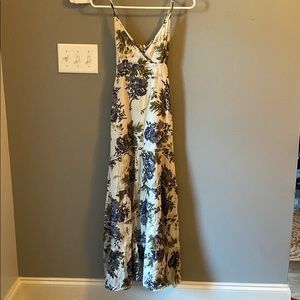 Long cotton summer dress